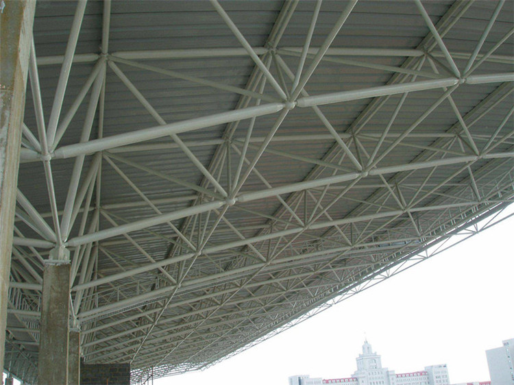 黄山学院体育场网架工程